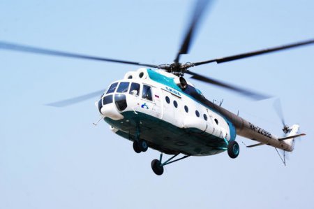 Rusiyada helikopter qəzaya düşdü: Ölənlər var - FOTO