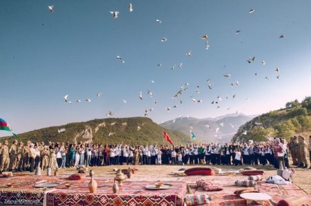 “Mənim atam qəhrəmandır” və “Mənim oğlum qəhrəmandır” layihəsi Şuşada - FOTO