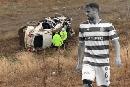 Türkiyəli futbolçunun öldüyü qəzanın görüntüləri YENİLƏNİB
