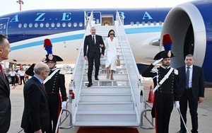 Azərbaycan Prezidenti İlham Əliyev İtaliyada işgüzar səfərdədir