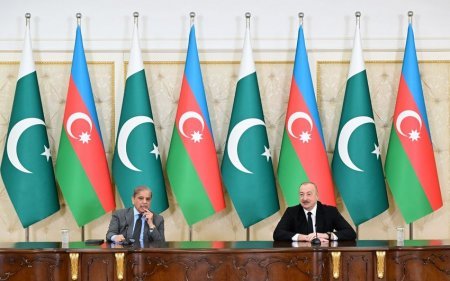 Azərbaycan Prezidenti və Pakistanın Baş naziri mətbuata bəyanatlarla çıxış ediblər